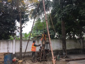 Khảo sát địa chất tại  Hưng Yên Dự án: Hotel Ven Sông